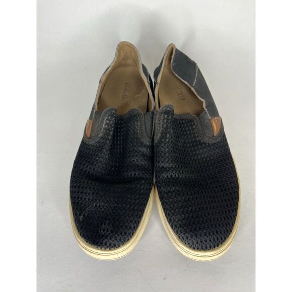 Olukai Black Mesh Synthetic Slip On Casual Shoes Women Sz 7.5M US/38EU - Picture 6 of 13